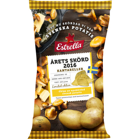 Estrella Årets Skörd Kantarell Chips